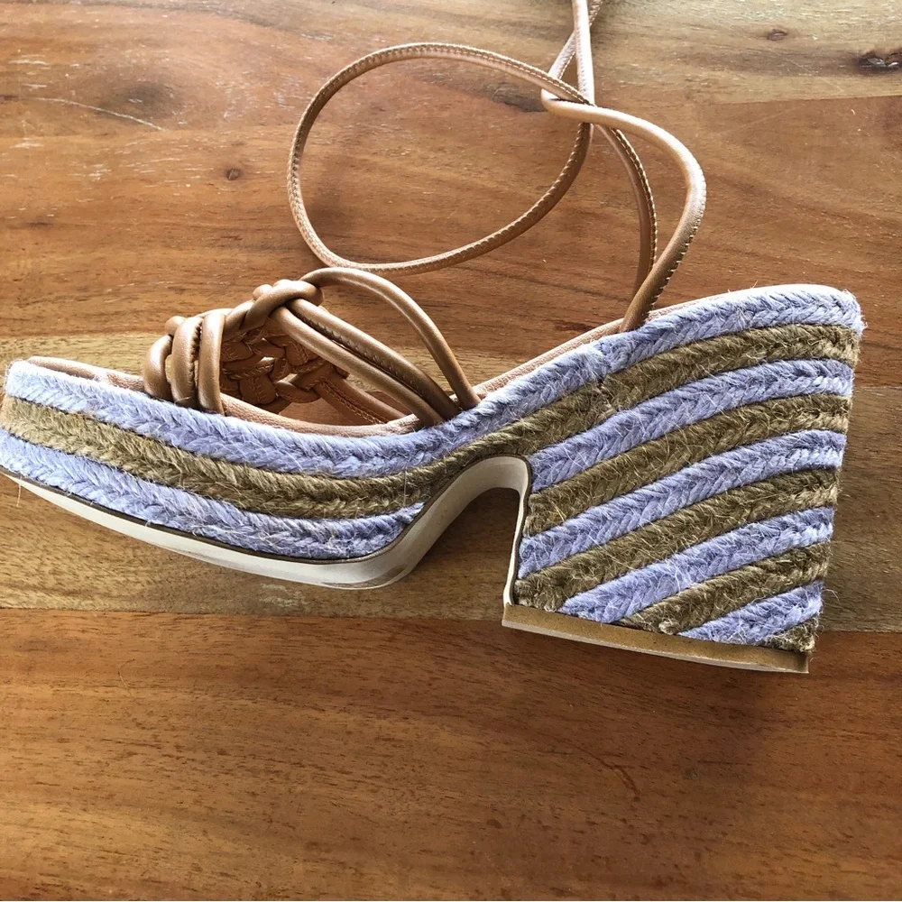 Anthropologie chunky platform